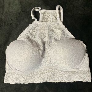 Pink Victoria’s Secret, lace bralette, large